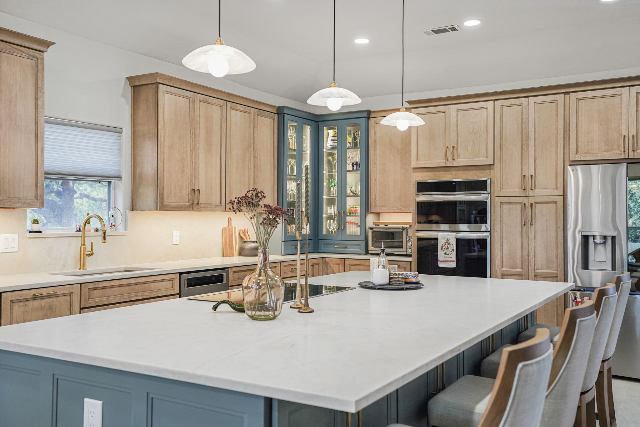 Beautifully remodeled kitchen with modern finishes